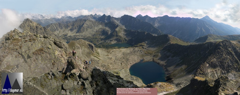 Tatry Wysokie ze Świnicy